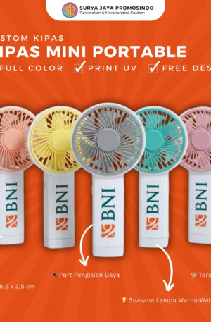 Custom Kipas Mini Portable