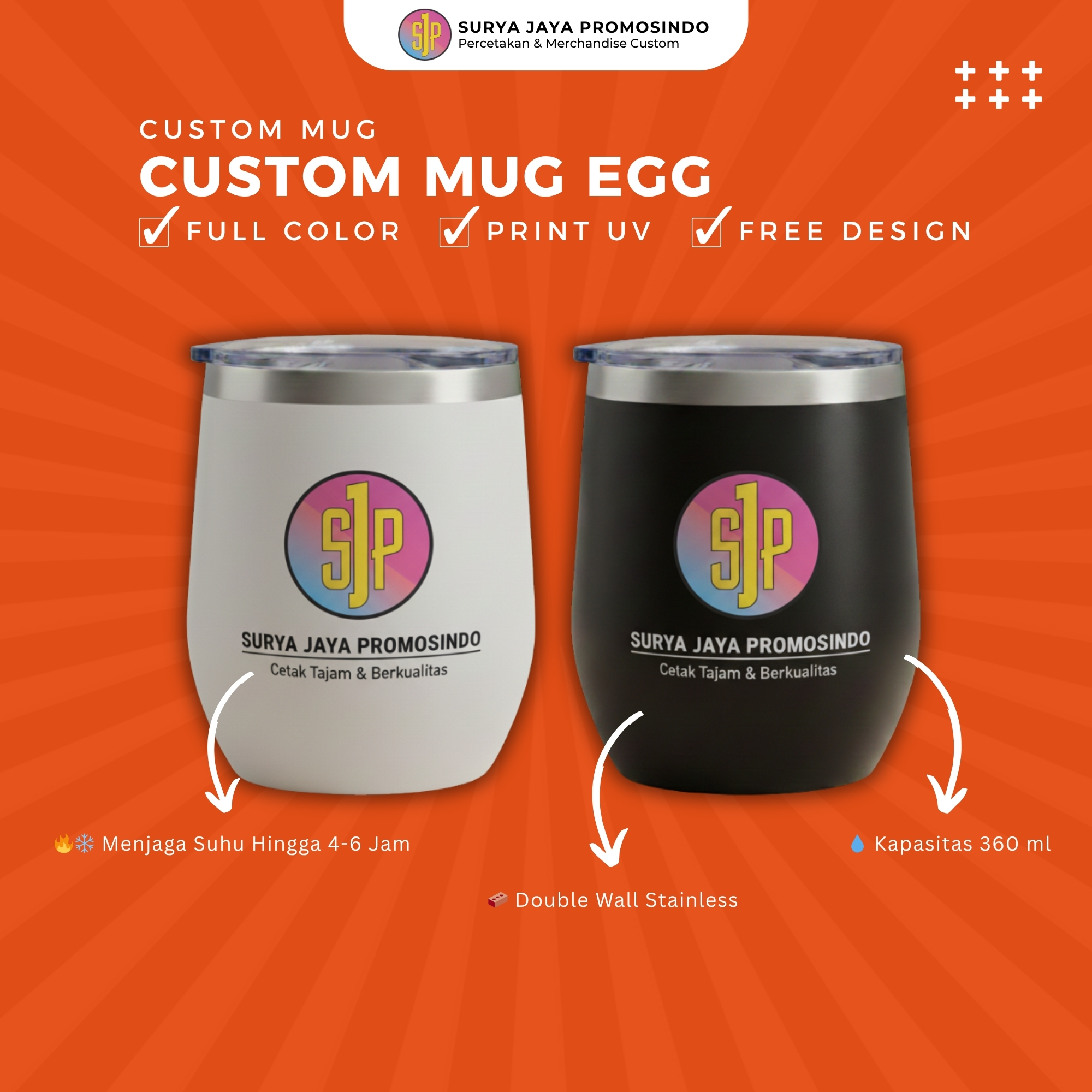 Custom Mug Egg