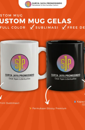 Custom Mug Gelas