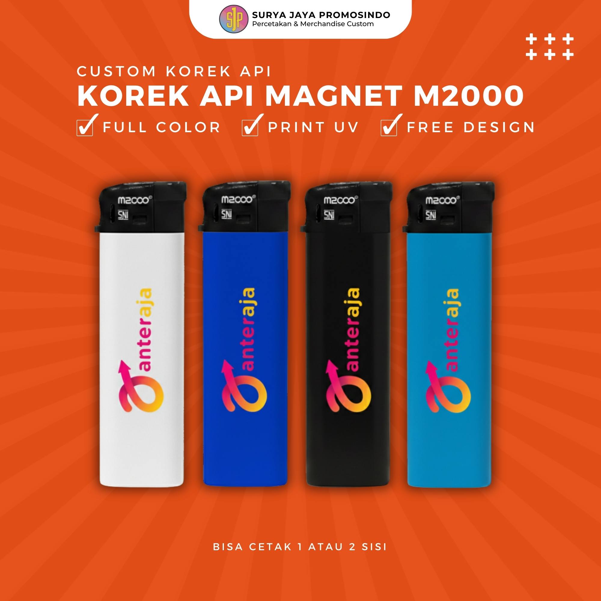 Korek Api Magnet M2000 (Full Color)