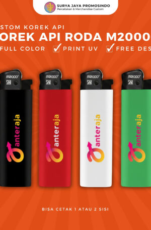 Korek Api Roda M2000 (Full Color)