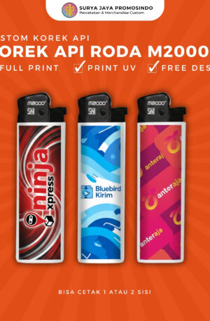Korek Api Roda M2000 (Full Print)
